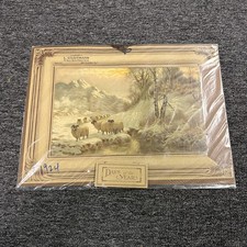 1920s Days Of The Year Painting Nature NEW Package Wall Hanging 18’X14’ Antique picture