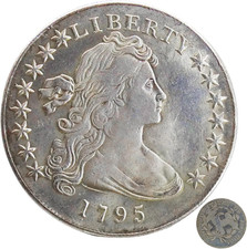 1795 Liberty of the Americas Peace Coin Replica Set with Exquisite Relief Design picture