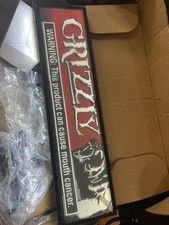 Grizzly Snuff Smokeless Tobacco Promotional Electric Lighted Advertising Sign picture