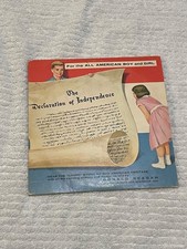 1962 Living American Stories Declaration Independence Record Ronald Regan picture