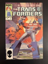 Transformers #1 Marvel Comics 1984 1st Print VF picture