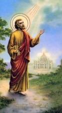 La Sombra de San Pedro A - Laminated Holy 25 CARDS picture