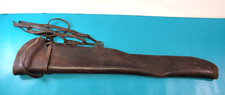 US M1904 Leather Rifle Scabbard Rock Island 1904 3rd Cavalry Marked Springfield picture