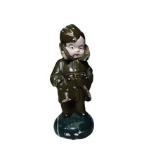 WWII Soldier Boy Chippy Chalkware Figurine Chalk Carnival Prize 4