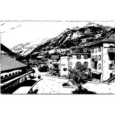 Airolo Switzerland Real Photo Postcard PC36 picture