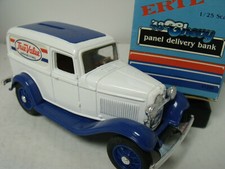 ERTL1:25 REPLICA, 1932 FORD DELIVERY VAN, BANK, TRUE VALUE, EXC COND, WRONG BOX picture