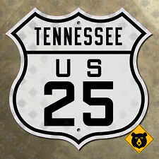 Tennessee US Route 25 highway marker road sign Cherokee National Forest 24x24 picture