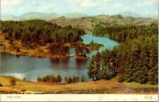 Tarn Hows England United Kingdom Birds Eye View Forest Mountains PM Postcard picture