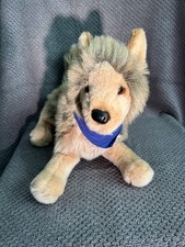 Douglas TYSON Wolf Plush #1836 Retired RARE 