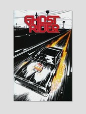 Ghost Rider #1 Robbie Reyes Hell Charger Giclee Print Poster 11x17 Marvel Art picture