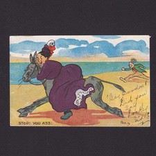 GREAT BRITAIN 1904, Vintage postcard, Humour, Posted picture