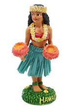 Hawaiian Hula Lady w/ 'Uli'uli Mini Dashboard Doll -4