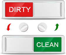 Dishwasher magnet cleaning dirty sign, upgraded super strong dishwasher cleaning picture