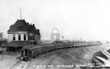 Railroad Train Station Passenger Depot Winona Minnesota MN - Reprint picture