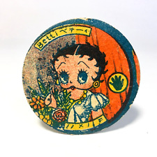 1930s Betty Boop / Vintage Japanese Menko Card Disney /bouquet picture