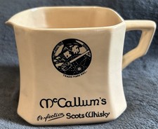 Wade McCallum's Perfection Scots Whisky 1 Pint Vintage 1955 Ceramic Pitcher picture