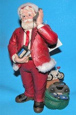 Midwest 20th Century Claus, Santa w boombox, 8 track , 1980's mobile phone NEW picture