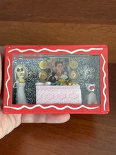 Halloween Dia de Los Muertos Freida Kahlo Shadow Box Hand Painted picture