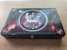 Yu-Gi-Oh GX Collectors Tin Eaglemoss 2004 +21 Medals, 45 Battle Triangs, 6 Waps picture