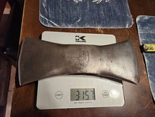 Vintage 4 Lb Sharp Swamping Axe Zenith Marshall Wells double bit axe head Sweet picture