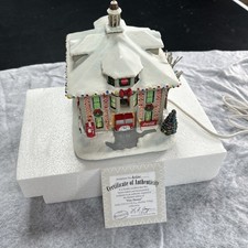 Hawthorne Village Fire House Coca-cola Collection With Coa picture