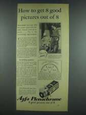 1933 Agfa Plenachrome Film Ad - Get Good Pictures picture