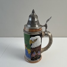 King Werk German Beer Stein Desert Storm Limited Edition Hand Painted Mug 0.75L picture
