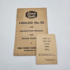 Penn Reels Fishing Tackle Philadelphia Pennsylvania 1955 Catalog picture