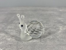 Swarovski In A Summer Meadow Crystal Snail Figurine 2