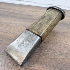Vintage Cooper’s Hoop Driver Barrel Cask Making Tool Steel Head Wood Handle picture