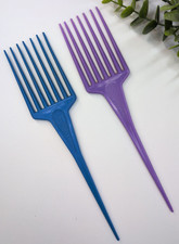 LOT 2💙80's Retro Vintage Goody Unbreakable Hair Lifts Pick Comb 6228 Style picture