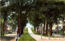 1907, Calais Avenue, CALAIS, Maine Postcard picture