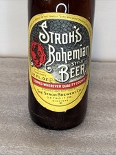 Stroh’s Bohemian Style Beer the Stroh Brewing company Detroit 26 Michigan.  picture