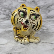Vintage 1960s Sambo's Restaurant Advertising Tiger Coin Bank California HTF Rare picture