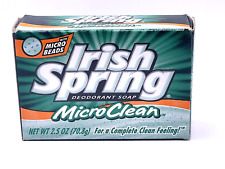 Irish Spring MicroClean Deodorant Soap w/ Micro Beads 2.5 oz Bar  DISCONTINUED picture