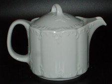 MONBIJOU by ROSENTHAL White Embossed TEAPOT AND LID picture