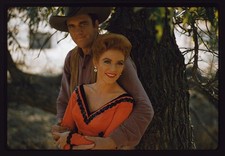 Photo:Amanda Blake 1950s Cowboy Couple Portrait by Tree picture