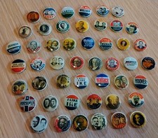 48 Vintage Political Pins picture