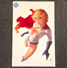 All Star Comics #58 Warren Louw Power Girl Virgin KRS Limited 750 NM picture