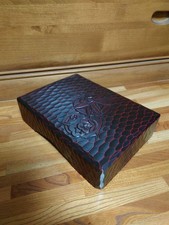 Kamakura-bori paperback box No. 10 Hanamaru accessory case unused Craft picture