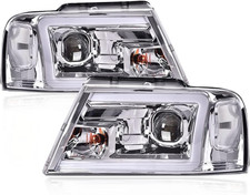 LED DRL Headlights Compatible with 2004-2008 Ford F150 | NOT Compatible with 200 picture