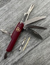Diamond Superior 91mm Swiss Champ Red SAK Multi-Tool LAYER NOS WENGER K5011 picture
