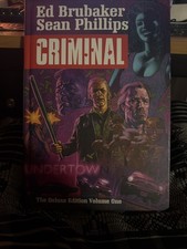 CRIMINAL DELUXE EDITION VOLUME 1 HARDCOVER Ed Brubaker Sean Phillips picture