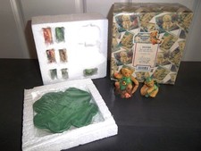 RARE Abbey Press Excl CHERISHED TEDDIES Mini Irish Tea Set 542105 ST PATRICK'S picture