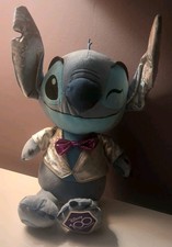 Disney 100 Stitch - Winking Plush - Sparkling Vest And Purple Bow Tie 17