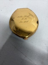 Elgin American Powder Compact Mirror Engraved Vintage picture