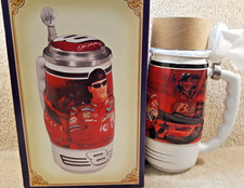 2004 Budweiser Bud Anheuser Busch Dale Earnhardt Jr Beer Stein Lidded picture