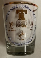 Liberty Bowl Football Classic Glass Set of 6 picture
