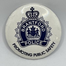 Brantford Ontario Canada Police Department Law Enforcement Enamel Lapel Hat Pin picture