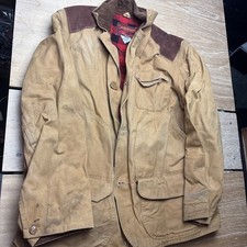 Vintage 1950s CUMBERLAND TAPATCO Canvas Hunting Fishing Jacket Size 40 picture